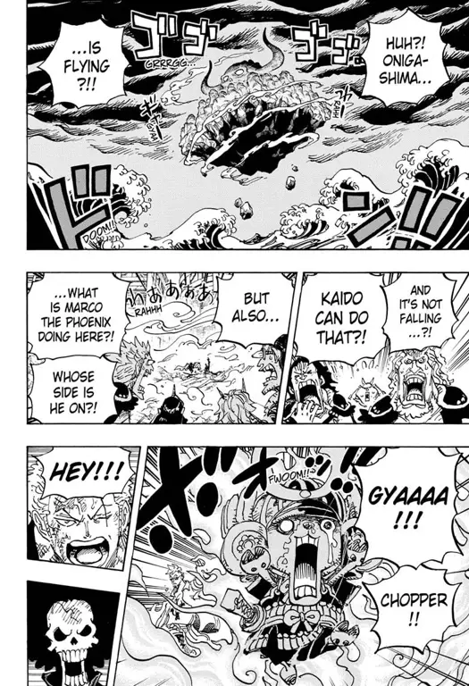 Gambar diskusi penggemar One Piece 998 di Reddit