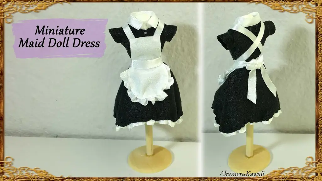 Gambar tutorial membuat anime maid outfit sendiri