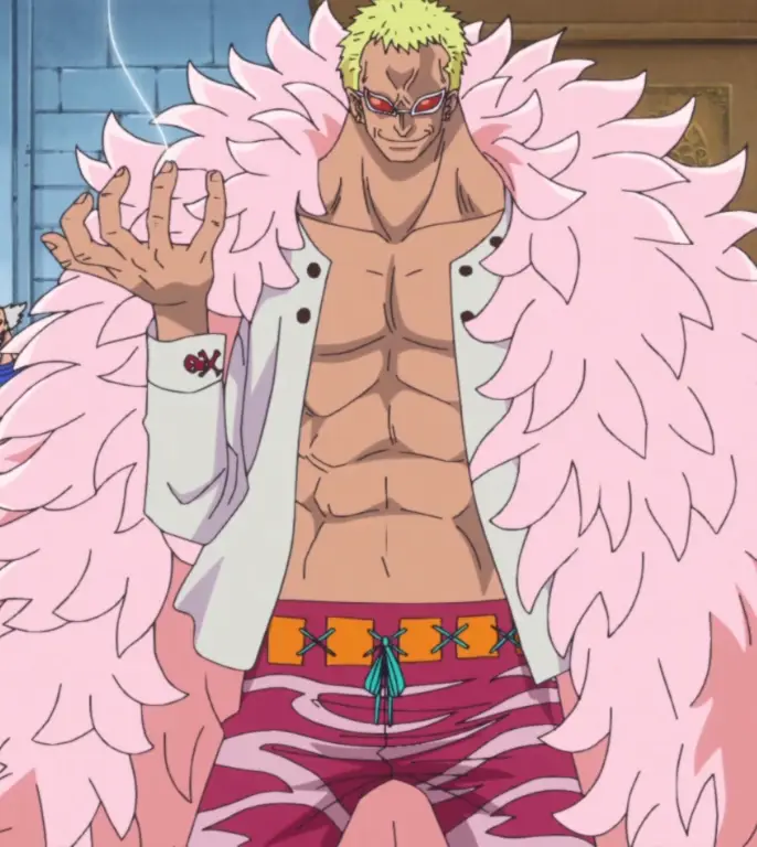 Doflamingo, antagonis utama di Arc Dressrosa