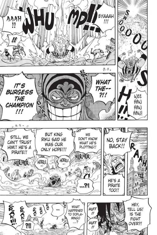 Doflamingo dalam komik One Piece chapter 786