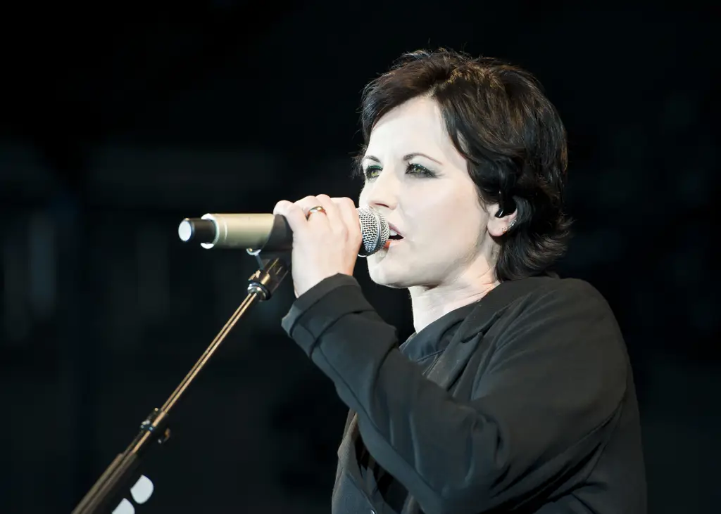 Foto Dolores O'Riordan, vokalis The Cranberries