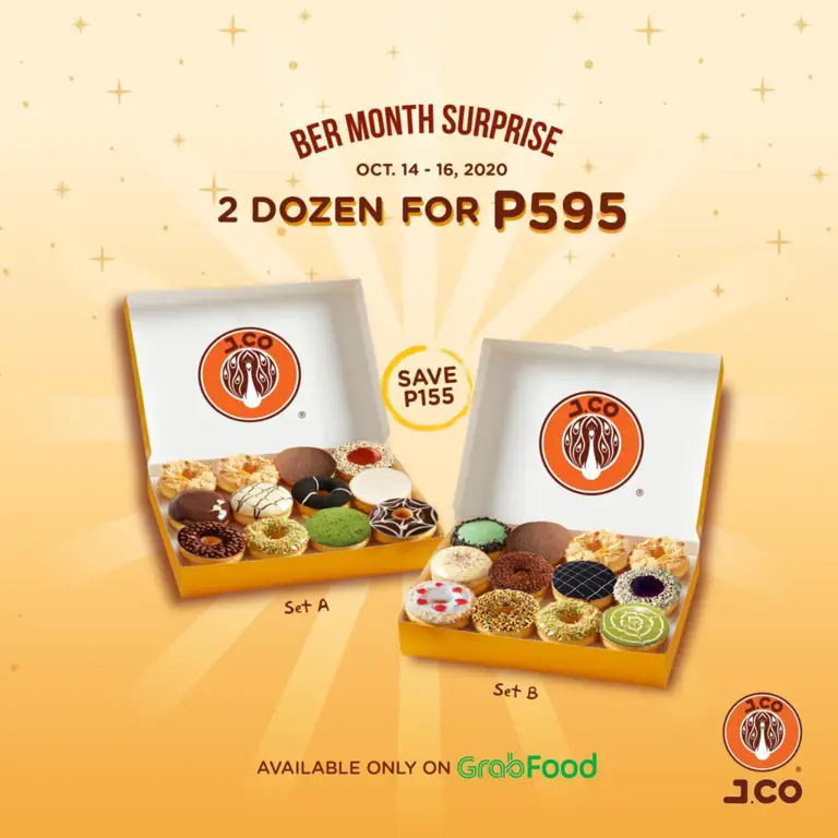 Aneka donat JCO di Bandar Lampung