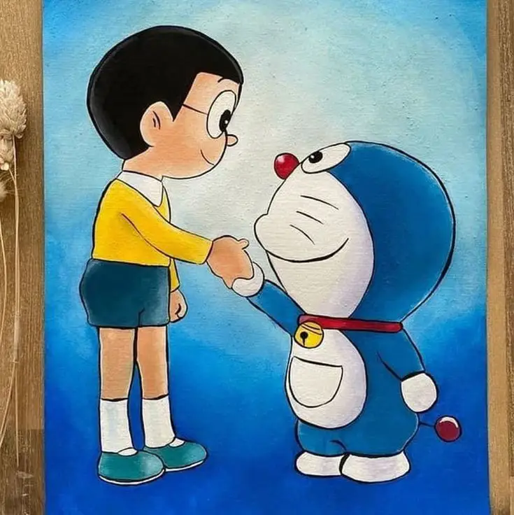 Gambar Doraemon dan Nobita