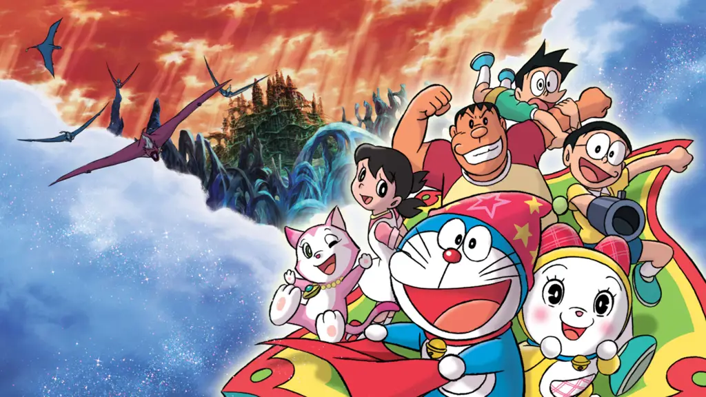 Gambar Doraemon, Nobita, Shizuka, Gian, dan Suneo