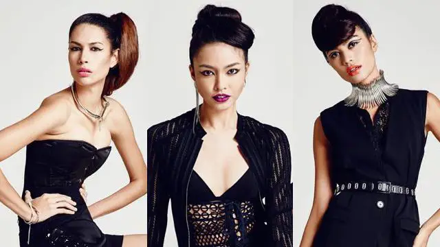 Para kontestan Asia's Next Top Model Cycle 4 sedang berdebat