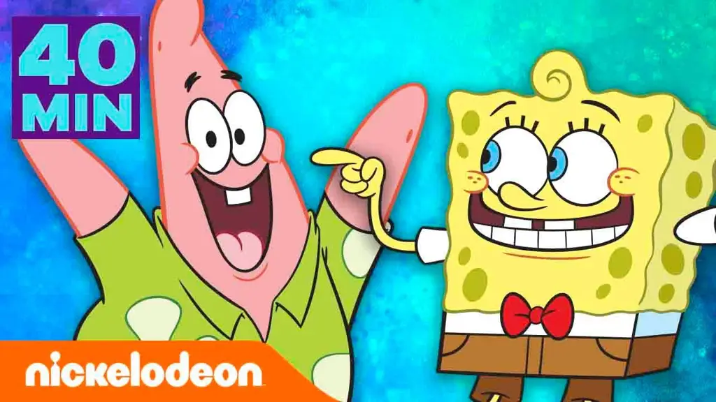 Patrick Star dan Spongebob dalam Bahasa Indonesia