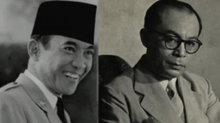 Potret Ir. Soekarno dan Drs. Moh. Hatta