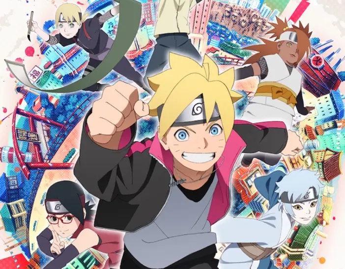 Logo dari platform streaming resmi Boruto