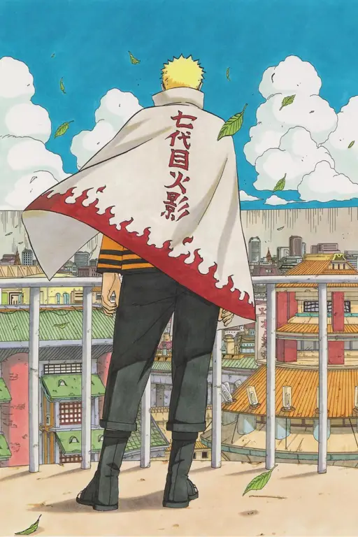 Para Hokage masa lalu membantu Naruto