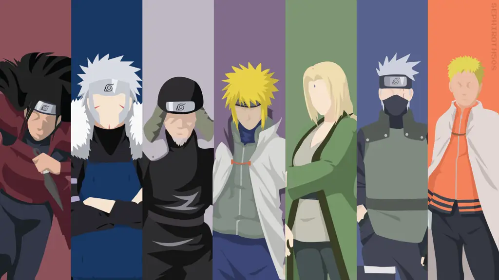 Para Hokage memberikan dukungan kepada Naruto