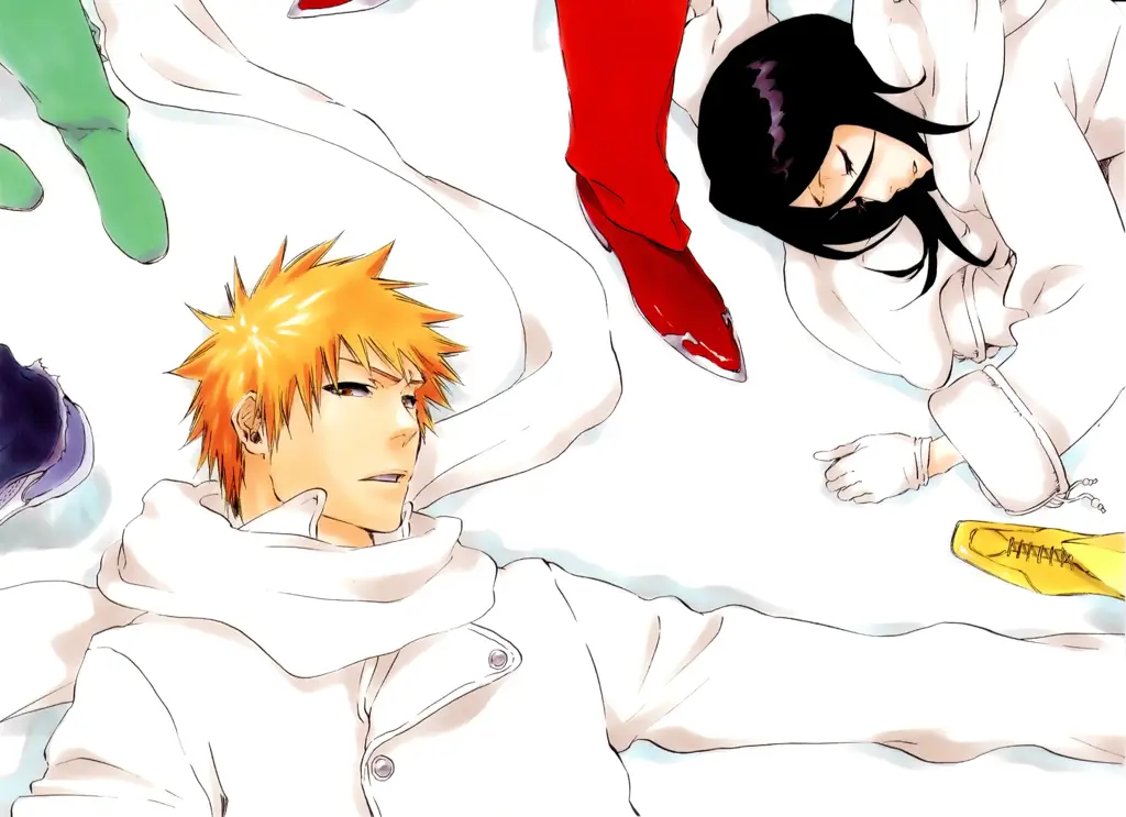 Dukungan Rukia Rukia Kuchiki memberikan dukungan kepada Ichigo
