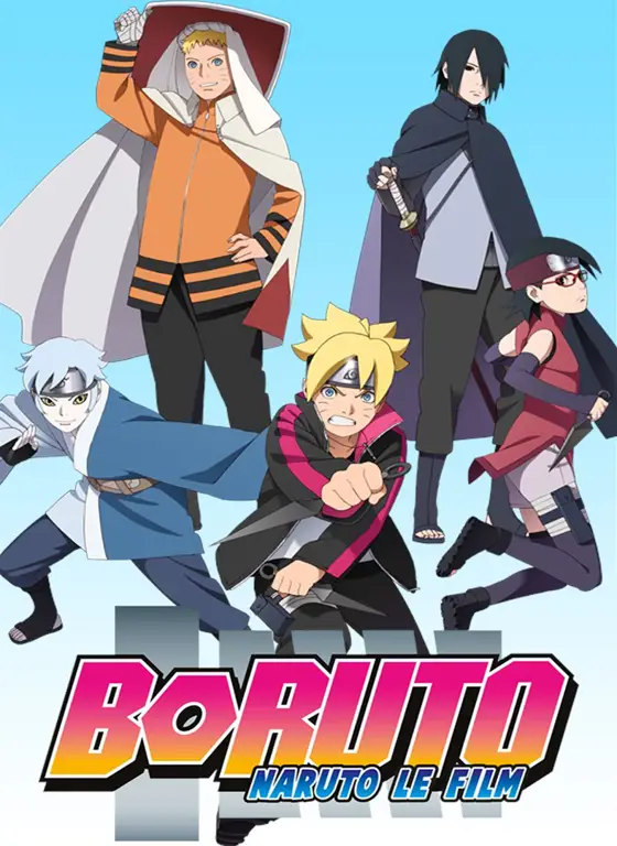 Logo platform streaming resmi Boruto