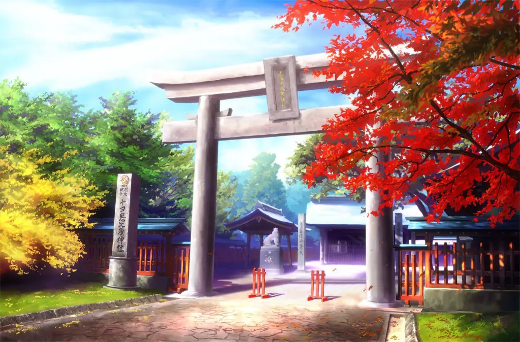 Pemandangan di dunia Anime Gate