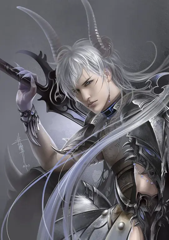 Dunia fantasi dalam manga isekai Ilustrasi manga isekai dengan tema fantasi