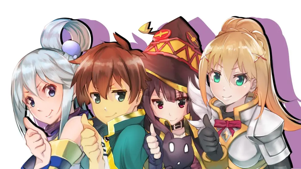 Pemandangan alam di dunia Konosuba