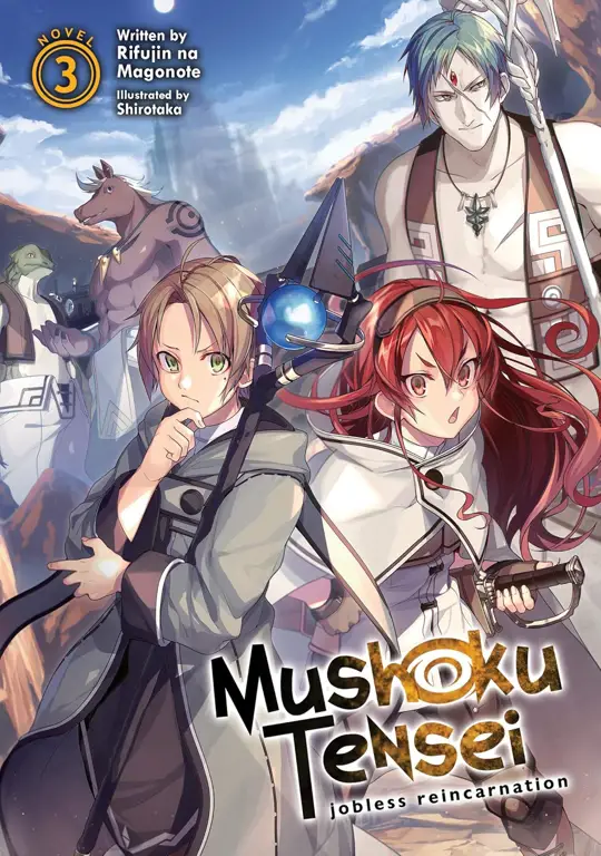 Peta dunia Mushoku Tensei yang detail