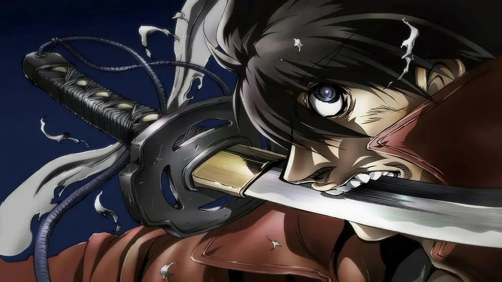 Gambar menampilkan dunia fantasi dalam anime Drifters