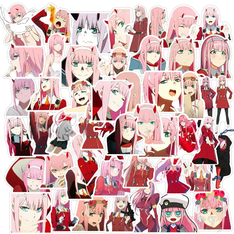 Pemandangan di dunia Darling in the Franxx