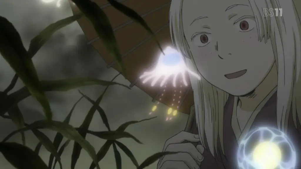 Makhluk-makhluk mistis dalam anime Mushishi