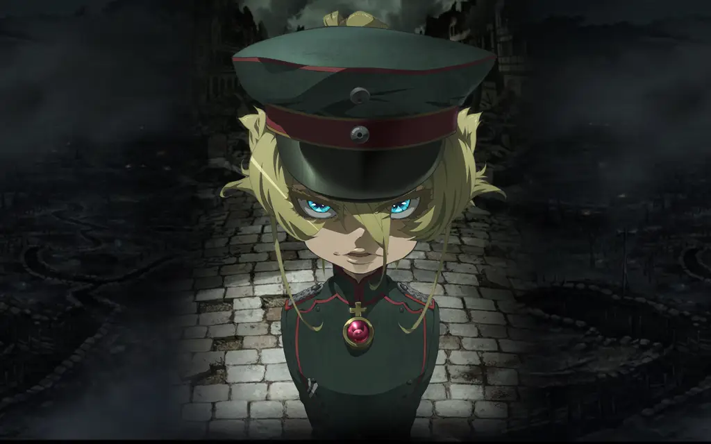 Pemandangan dari anime Youjo Senki