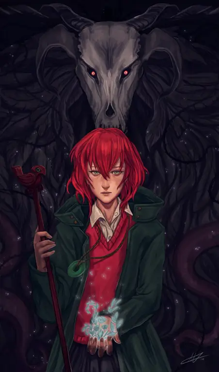 Berbagai makhluk gaib dalam cerita The Ancient Magus' Bride