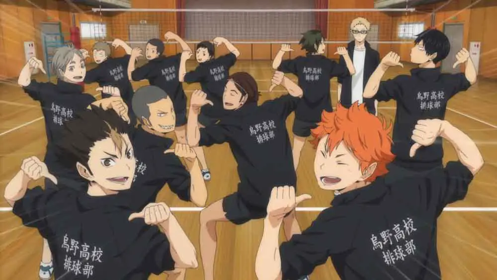 Hinata dan Kageyama dalam Haikyuu!! season 2