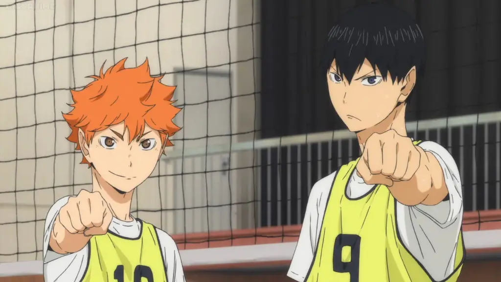 Gambar Hinata dan Kageyama di Haikyuu!! Season 4