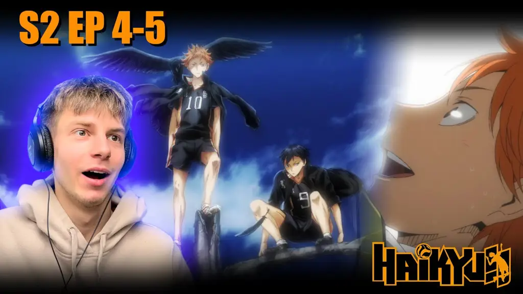 Hinata dan Kageyama di Haikyuu!! season 2