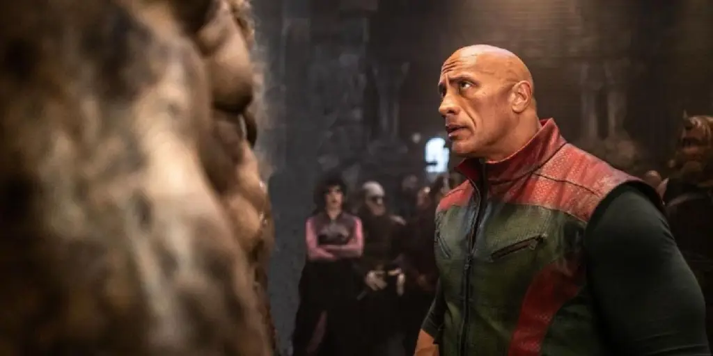 Dwayne Johnson dalam film Red One