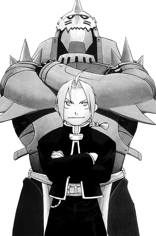 Edward dan Alphonse Elric, dua bersaudara protagonis