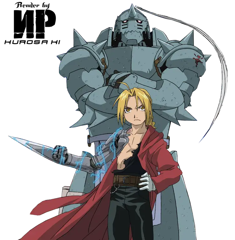 Edward dan Alphonse Elric, karakter utama Fullmetal Alchemist