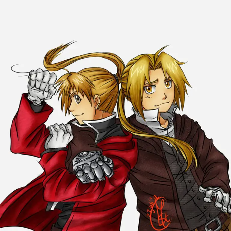 Edward dan Alphonse Elric, saudara Elric