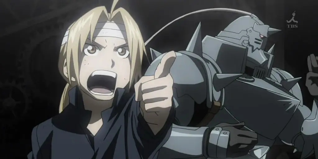 Gambar Edward dan Alphonse Elric