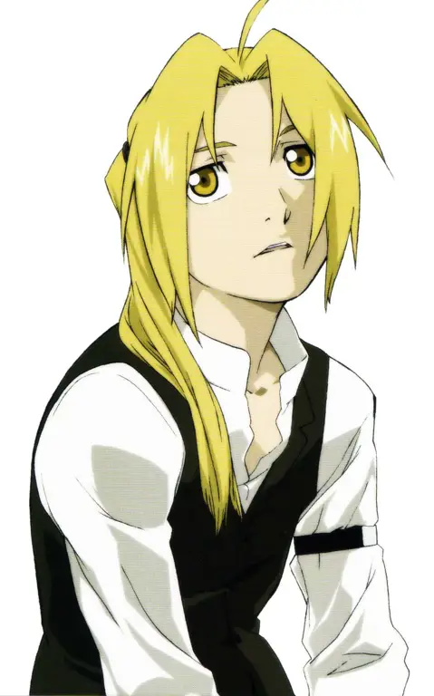 Edward Elric di dunia Shamballa dalam film Fullmetal Alchemist: Conqueror of Shamballa