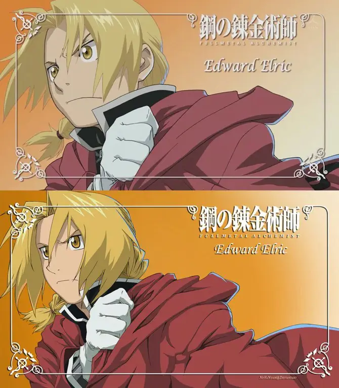 Edward Elric dari Fullmetal Alchemist 2003