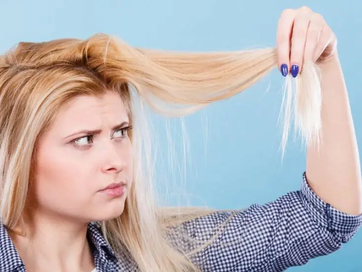 Rambut rusak akibat bleaching