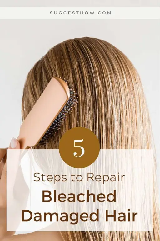 Kerusakan rambut akibat bleaching