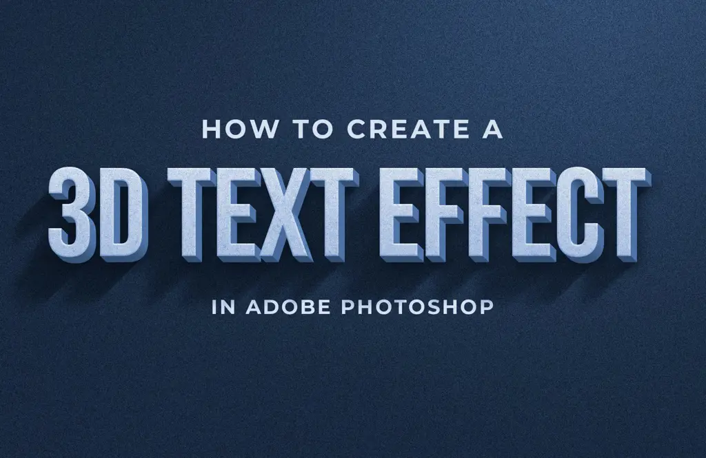 Contoh efek teks animasi di Photoshop