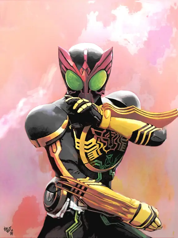 Para karakter Kamen Rider OOO