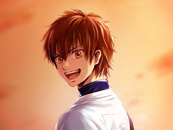 Gambar Eijun Sawamura, tokoh utama Diamond no Ace