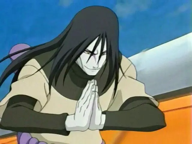 Gambar eksperimen Orochimaru yang mengerikan.