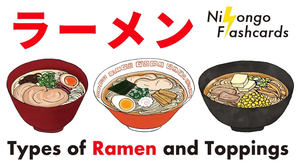 Berbagai jenis Fuuto Ramen dengan variasi topping dan kuah