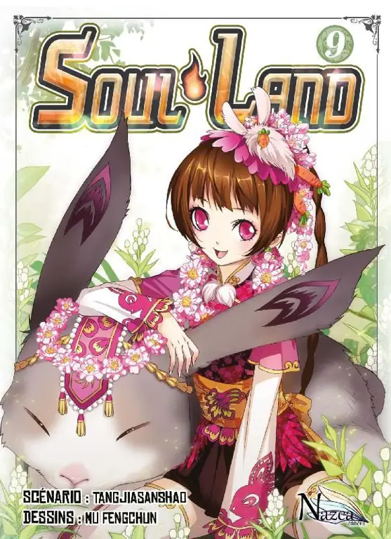 Gambar peta dunia fantasi di manga Soul Land