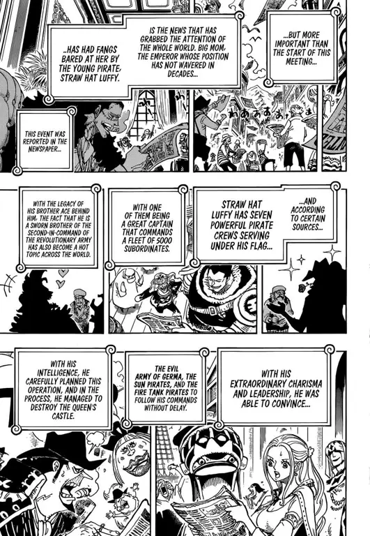 Reaksi penggemar terhadap Manga One Piece chapter 903