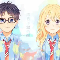 Adegan emosional dari anime Shigatsu wa Kimi no Uso