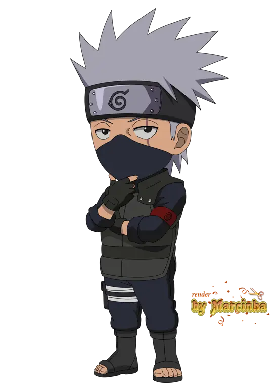 Ekspresi emosional Kakashi Hatake setelah wajahnya terungkap.