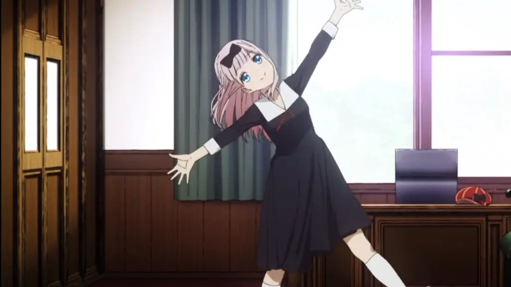 Gerakan dinamis dalam anime dance