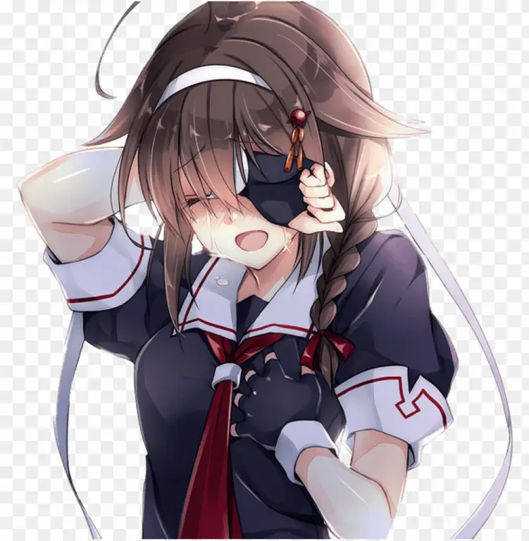 Ekspresi para karakter di episode 9 Karakter anime yang bahagia