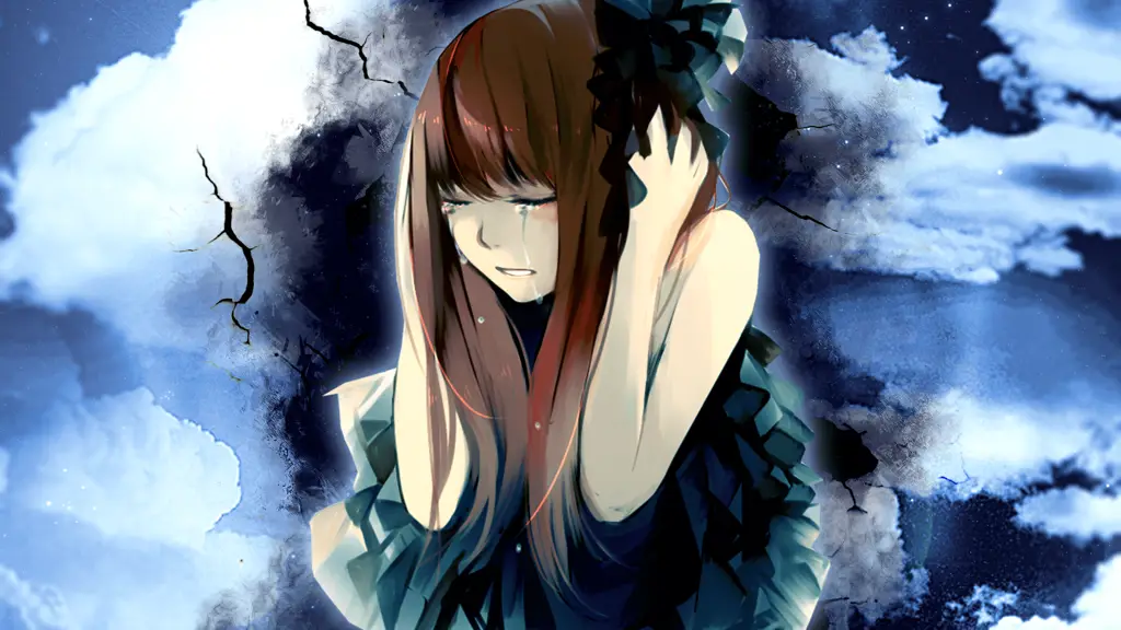 Ekspresi sedih karakter anime Adegan anime yang bikin nangis