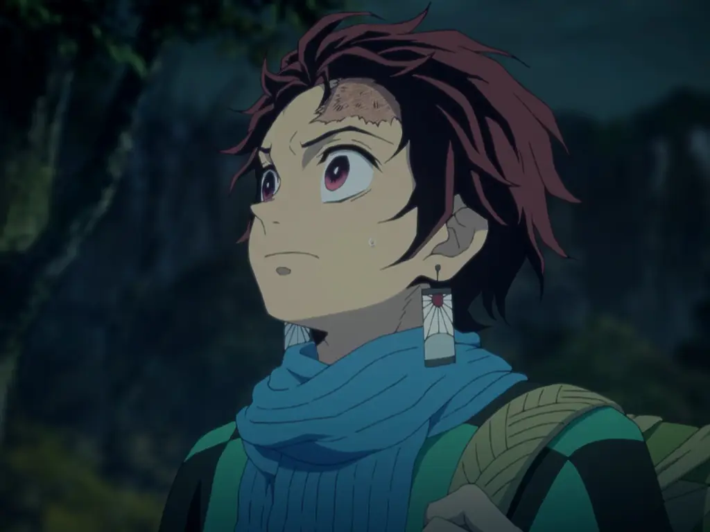 Tanjiro Kamado dalam Kimetsu no Yaiba episode 8